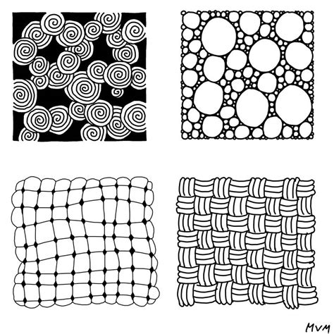 Colored Simple Zentangle Patterns に対する画像結果