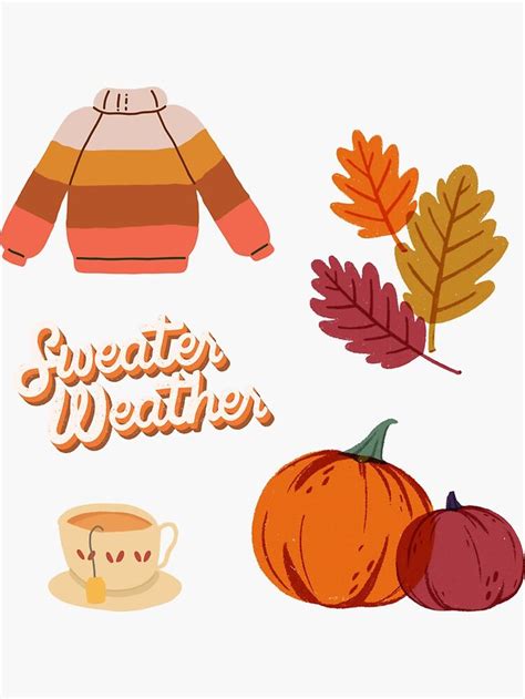 Image result for September Fall Stickers