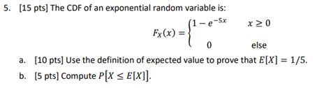 Image result for CDF of Exponential RV