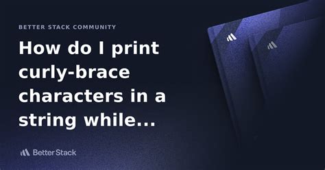 How to Make a String Bracket for Python に対する画像結果