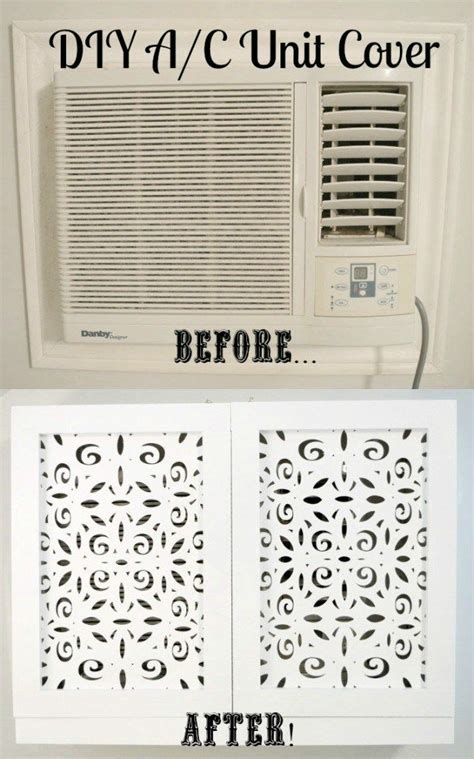 Afbeeldingsresultaten voor DIY AC Unit Cover