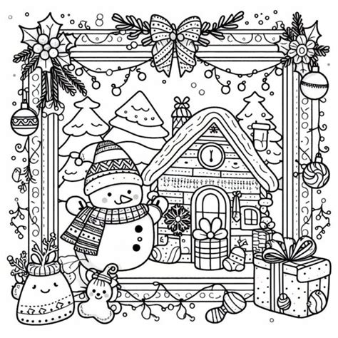 Image result for Hard Christmas Coloring Pages