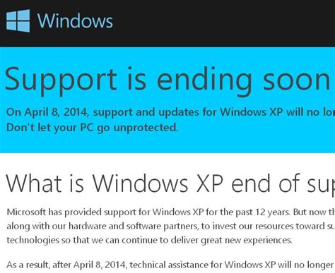 Image result for Windows XP Support Is Ending