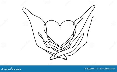 Charity Continuous One Line Drawing Vector に対する画像結果