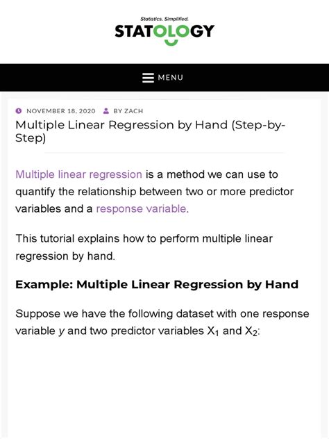 Practical Application of Multiple Linear Regression に対する画像結果