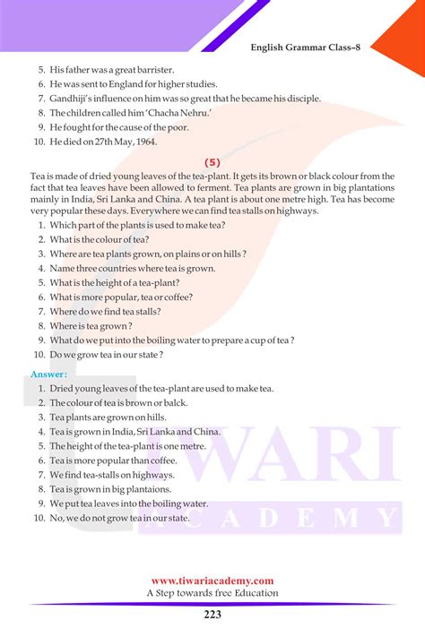 Bildergebnis für Class 8 Comprehension Passage