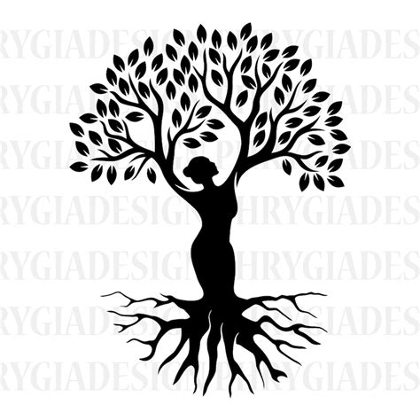 Toradh íomhá ar SVG Tree of Life Decals
