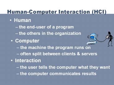 Image result for Human-Computer Interaction Ppt Design