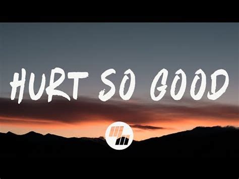 Image result for When It Hurts but It Hurts so Good Song