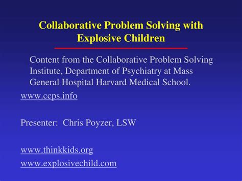 Image result for Collaborative Problem Solving with Kids