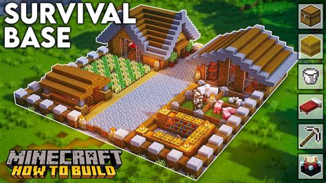 Afbeeldingsresultaten voor Minecraft Java Survival Base Ideas
