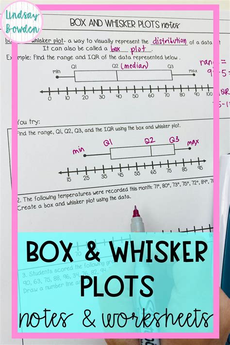 Afbeeldingsresultaten voor Box Plot Questions Worksheet