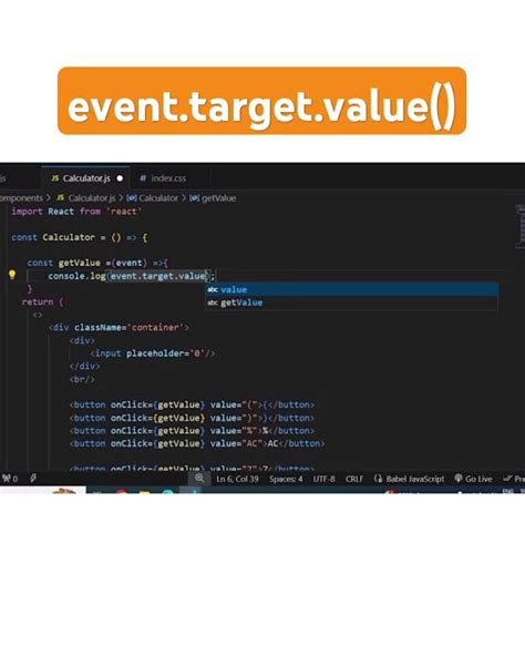 Toradh íomhá ar JavaScript What Is Event.target
