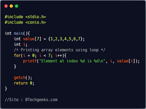 Accessing of Array-साठीचा प्रतिमा निकाल