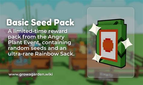 Afbeeldingsresultaten voor Basic Seed Pack