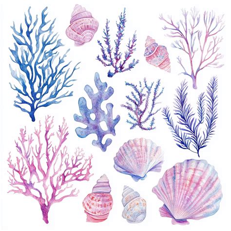 Image result for Coral Creatures Drawing