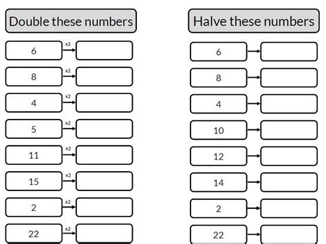 Halving Numbers Grade 2 に対する画像結果
