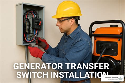Afbeeldingsresultaten voor Generator Transfer Switch Installation