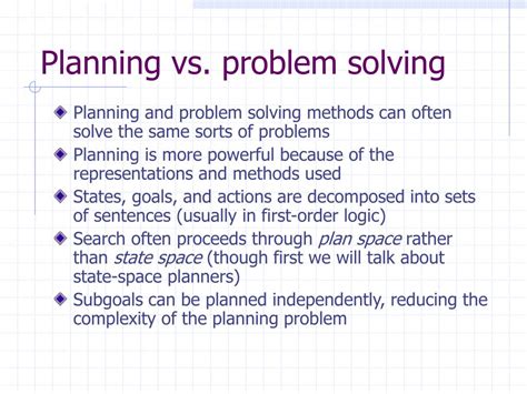 Image result for Problem Solving Planning