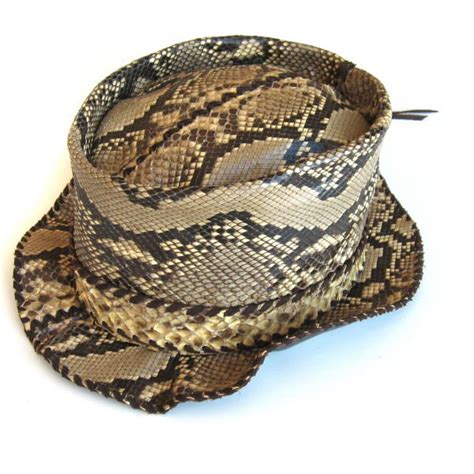 Toradh íomhá ar Python Skin Outback Hat