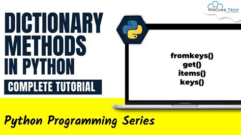 Image result for Dictionary Methods in Python
