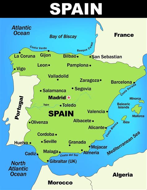 Image result for Spain Interactive Map