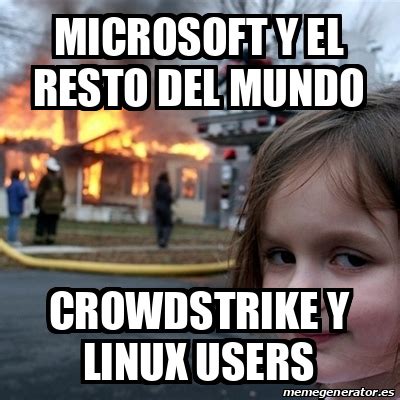 Toradh íomhá ar Linux Users CrowdStrike