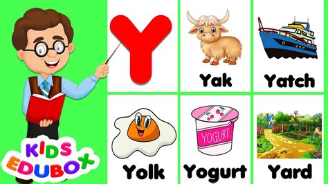 Image result for Y Words for Kids