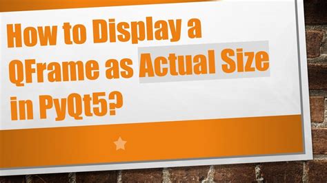 QFrame PyQt5 に対する画像結果