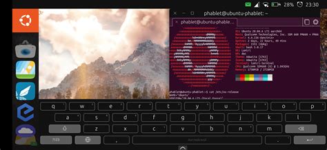 Image result for Ubuntu Touch Screen