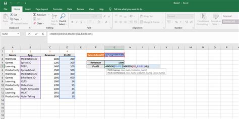 Image result for INDEX/MATCH Formula in Excel
