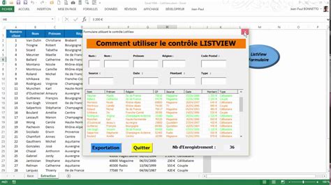 Image result for Formulaire ListBox