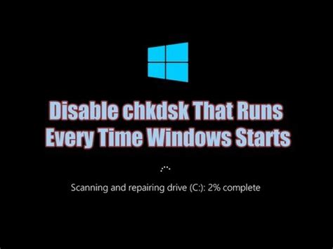 Image result for Disable Disk Check