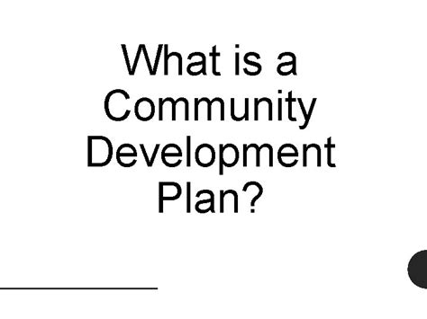How to Do a Community Development Plan に対する画像結果