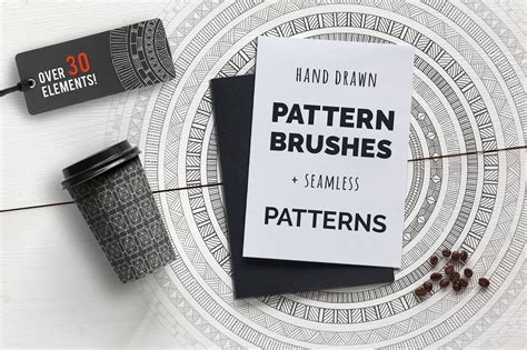 Hand Drawn Geometric Patterns | Illustrator Graphics ~ Creative Market