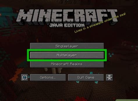 Image result for How to Multiplayer Minecraft Java