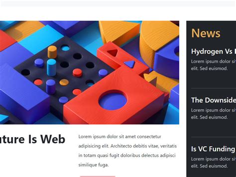 Toradh íomhá ar Landing Page Tutorial HTML/CSS