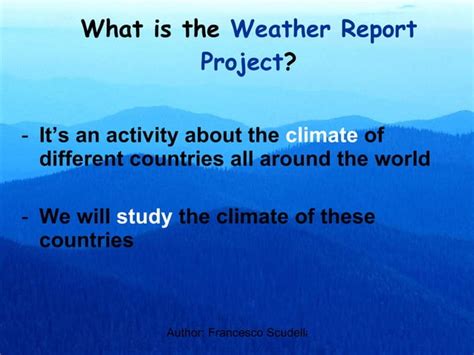 Image result for Weather Report Ideas