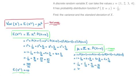 Image result for Standard Deviation Discrete Random Variable