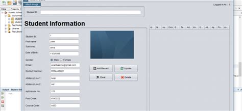 Image result for Student Management System Using Inetellijidea