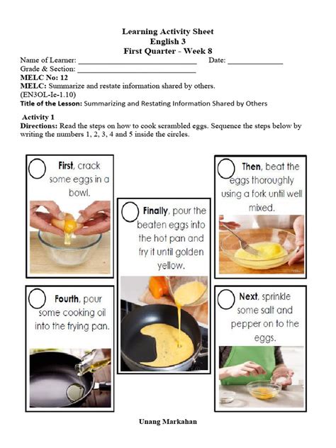 Image result for Learning Sheets