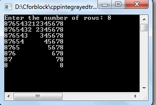 Image result for Traingular Form Algorithm for C Language