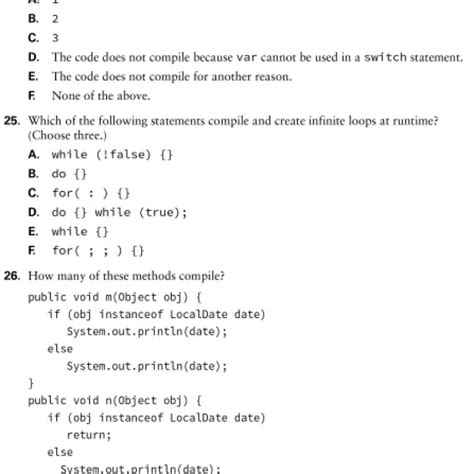Image result for Java OCP Practice Exams