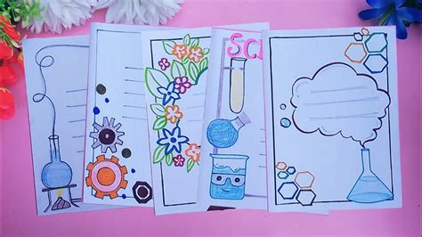 Image result for Science Notes Design