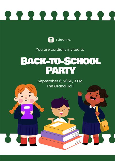 Image result for School Program Invitation without Design