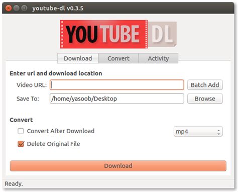 Toradh íomhá ar YouTube Downloader GUI GitHub