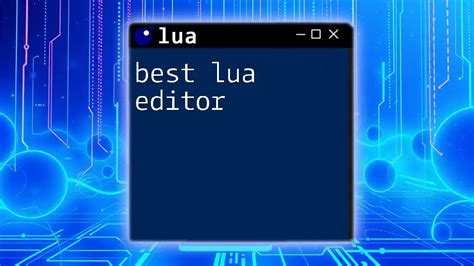 Image result for Lua Script Editor