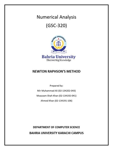 Image result for Numerical Analysis PDF