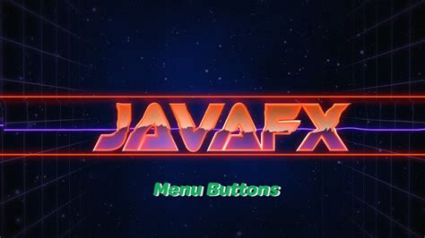 Image result for JavaFX Menu Button