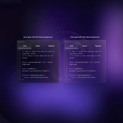 Image result for How to Create Subtle Glow Elements in UI Design Screens Figma